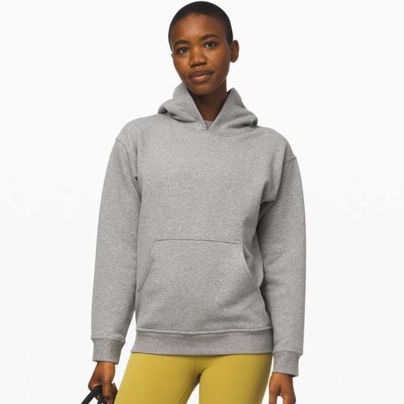 lululemon athletica Tops - Lululemon All Yours Hoodie Heathers Core Medium Grey